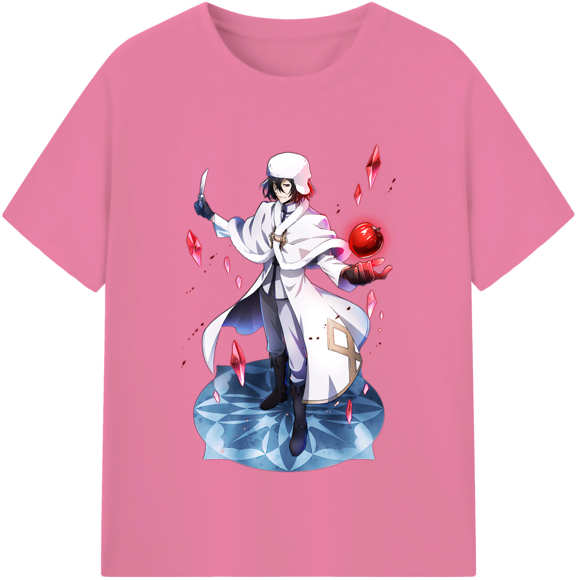 （画像用） 文豪ストレイドッグス Bungo Stray Dogs 綿100％半袖Tシャツ（フロントプリント）
